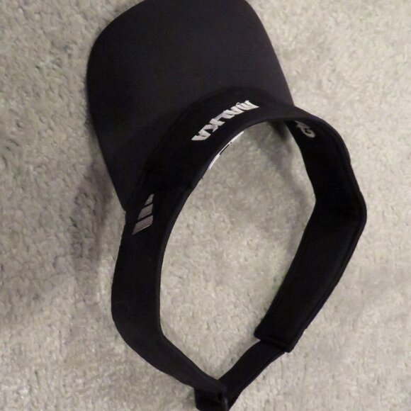 Adidas One Size Fits Most Unisex Black Visor Adjustable Backstrap - Picture 8 of 12